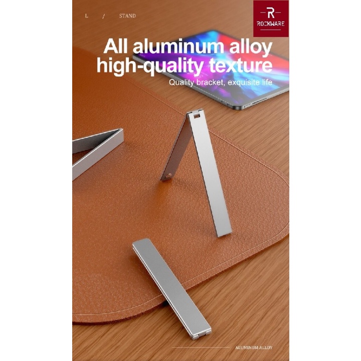 32 ROCKWARE Mini L Shape Foldable Stand for Phones and Tablets