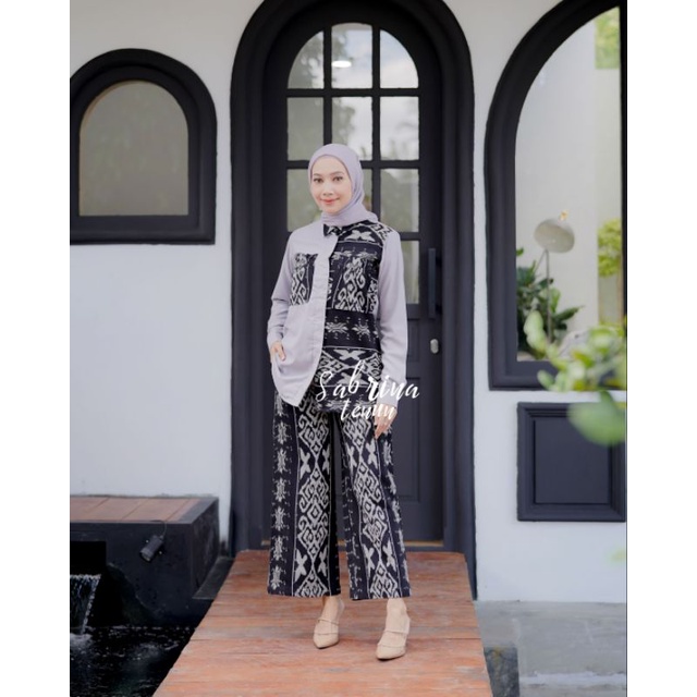 SABRINA TENUN - KAYLA SET PANTS SERIES (ADA EMPAT PILIHAN WARNA)