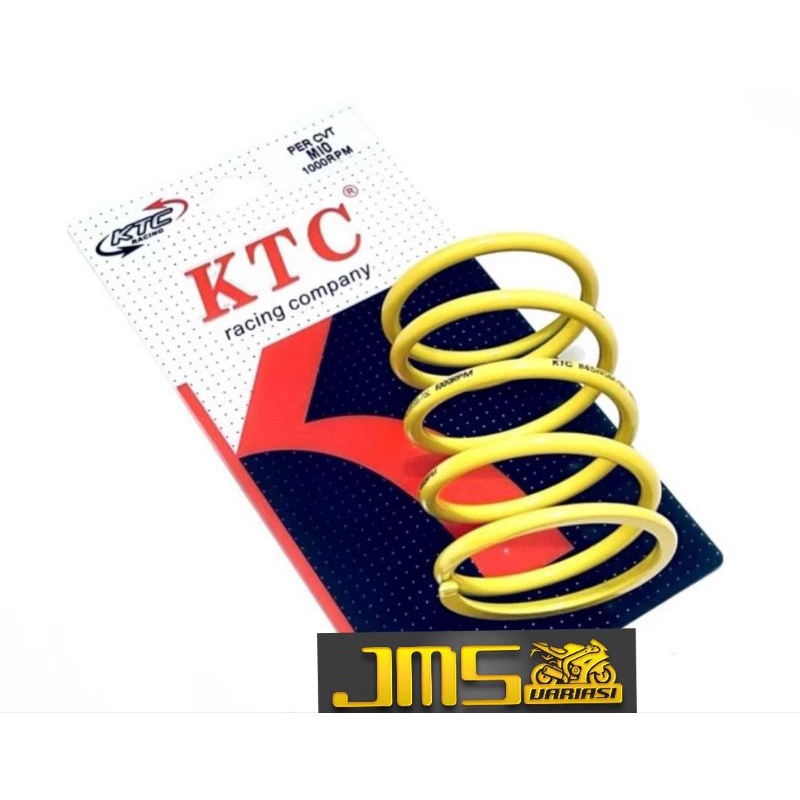 per cvt dan per kampas ganda set ktc racing 1000/1500/2000 rpm mio beat vario 125/150/160 nmax aerox scoopy pcx150 adv lexi soul gt125 freego genio scoopy