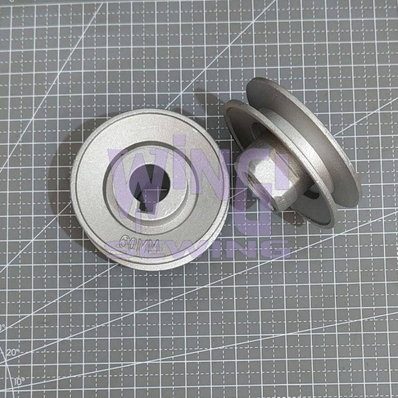 Poli 60mm Pulley Poly Dinamo Mesin Jahit Obras dan Industri Jarum 1