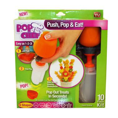 Pop Chef Magic Mold - Alat Cetak Makanan Buah dan Roti