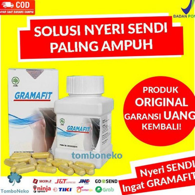[BISA COD] GRAMAFIT ORIGINAL OBAT SENDI DAN TULANG OBAT PERSENDIAN