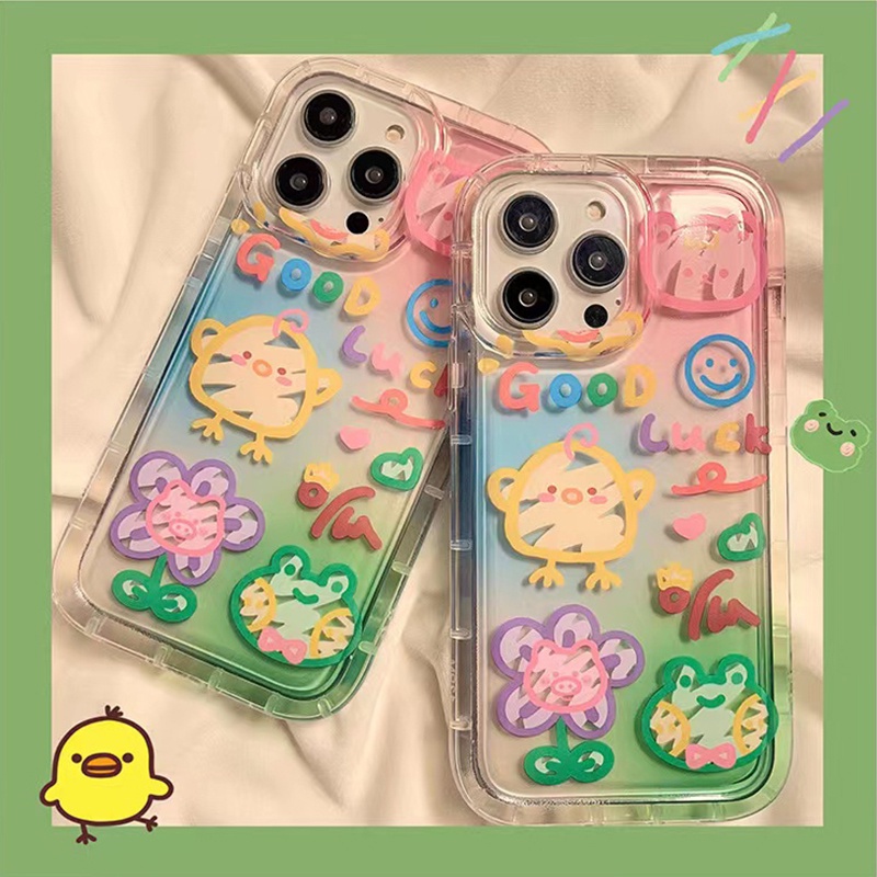 Soft Case Silikon TPU Transparan Shockproof Cover IPhone 14 12 13 11 Pro Max XS XR X 8 7 6S Plus