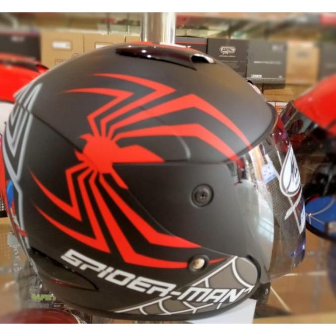 HELM ANAK MDS R3 SPIDERMAN #6 BLACK DOFF JUNIOR TR68564Y