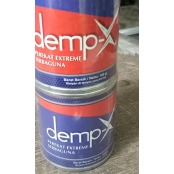 

Demp X Lem Perekat extreme 500gram set (2 x 250gr)