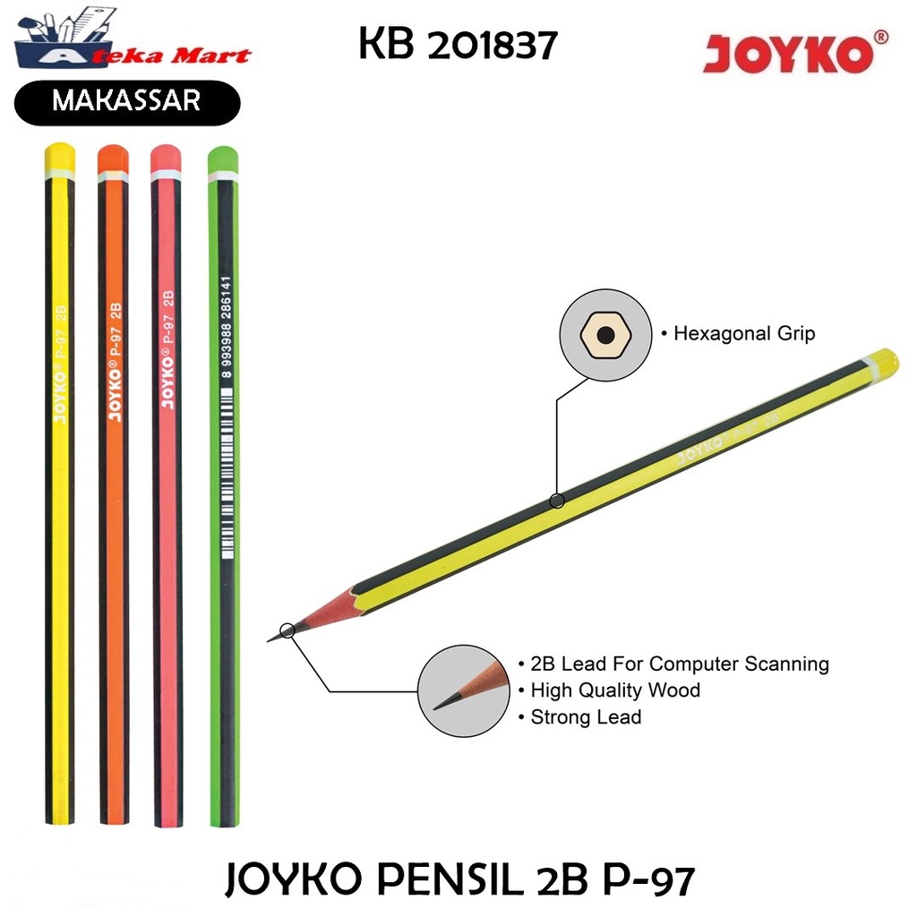 

[PCS] JOYKO PENSIL 2B P-97