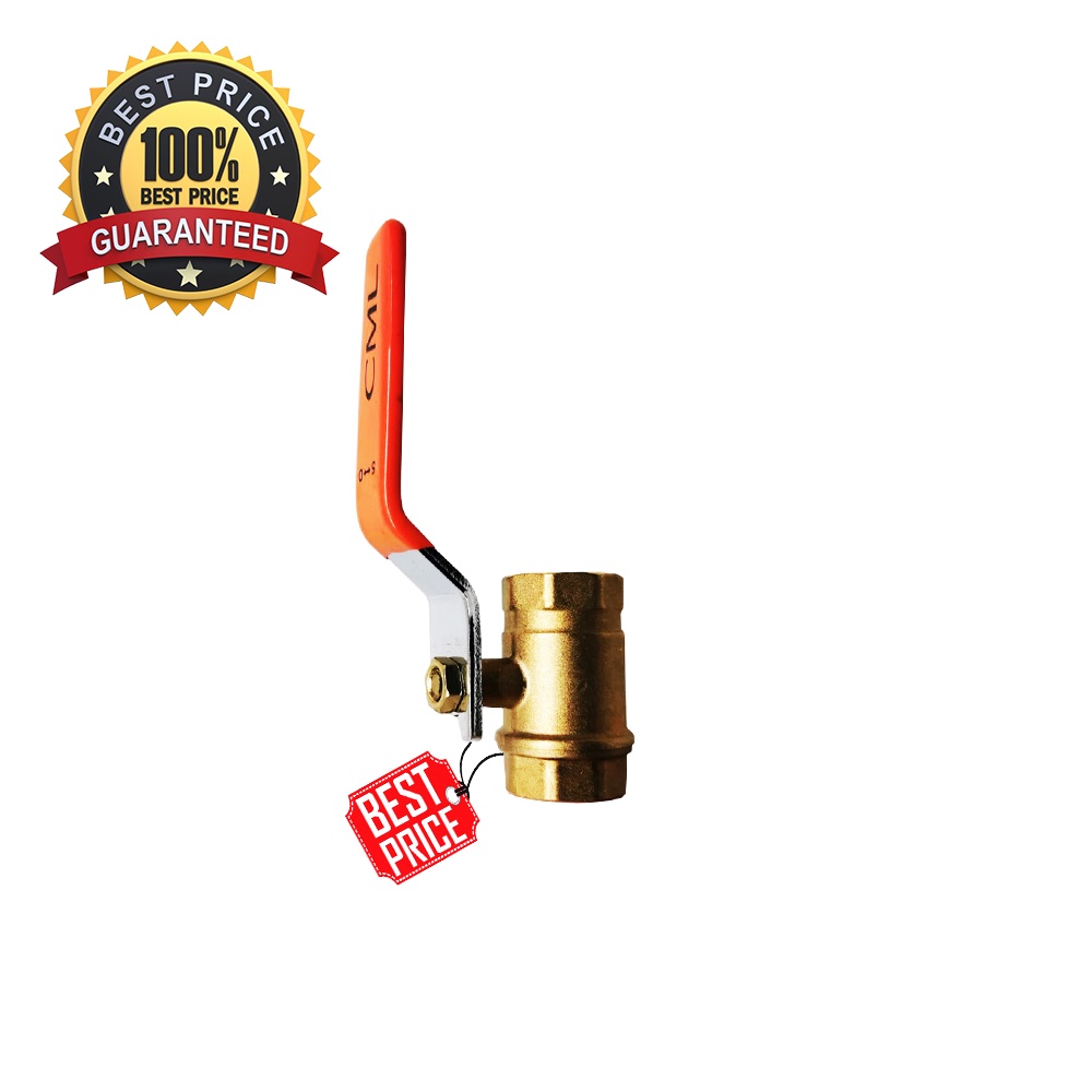 Ball Valve CML Brass 1/2 - 3/4 - 1 Inch Kuningan