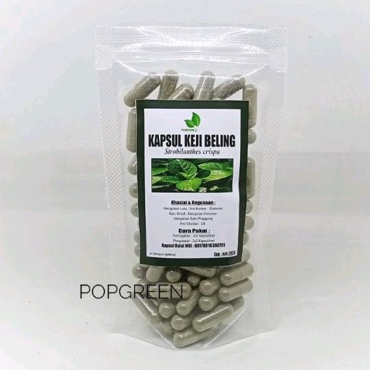 Kapsul Keji Beling 100 Kapsul