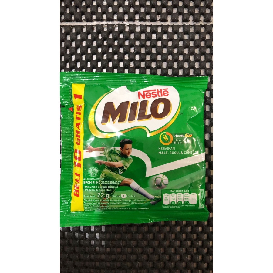 

Milo Sachet 22gr