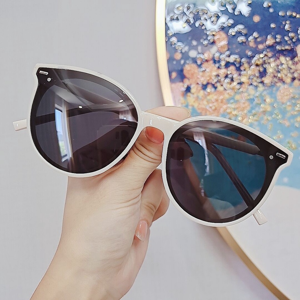 PA  Kacamata Wanita Pria Optik Antiradiasi Dengan Fashion Sunglasses Eyewear KUV Frame Korea Style KC041