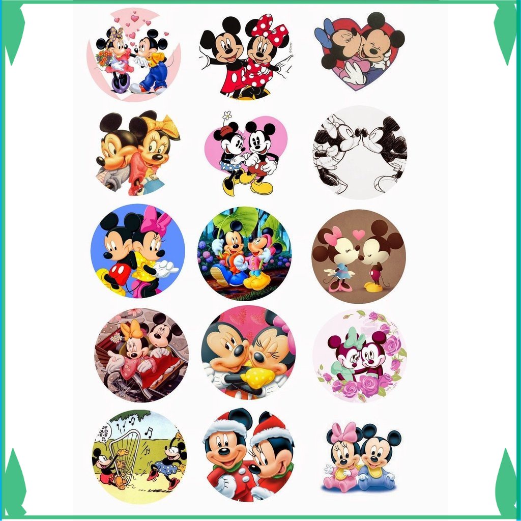 

TOPER KUE CUPCAKE TOPPER CUSTOM KARAKTER MICKEY MINNIE MOUSE FADHILSOUVENIR
