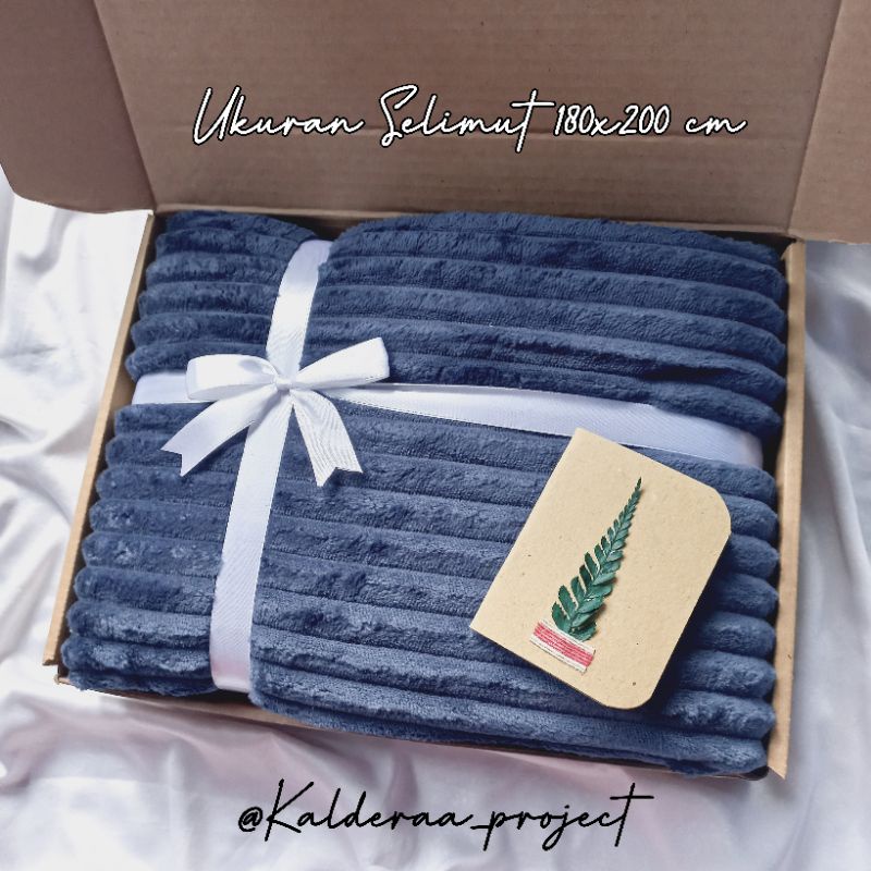 NEW HAMPERS SELIMUT PERNIKAHAN 180X200CM / HAMPERS SELIMUT / KADO PERNIKAHAN SELIMUT BULU