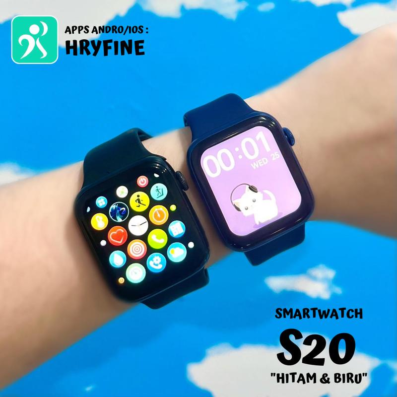 New SmartberryWatch7S20 smart watch big screen real body temperature 24 sports modes