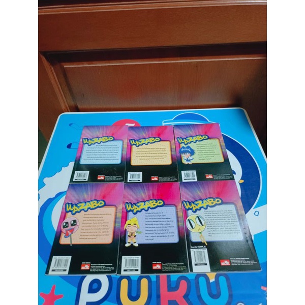 BUKU KOMIK WAZABO By SOYAMA KAZUTOSHI 1 - 6