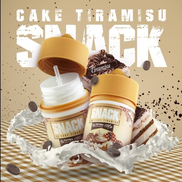 LIQUID 60ML SNACK TIRAMISU CAKE MURAH ENAK