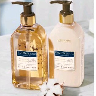 ESSENSE&amp;CO.Cardamom &amp; Cotton Flower Hand &amp; Body Lotion/Hand&amp;Body Wash