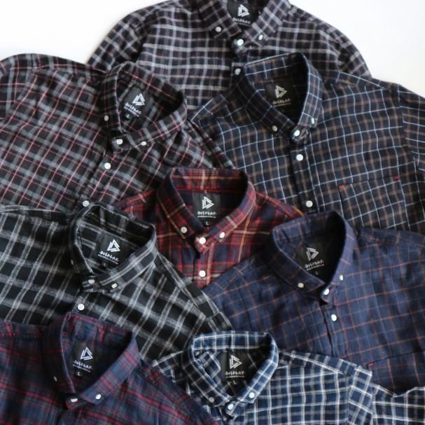 kemeja flanel pria lengan panjang Kemeja flanel pria 023 - h43, M