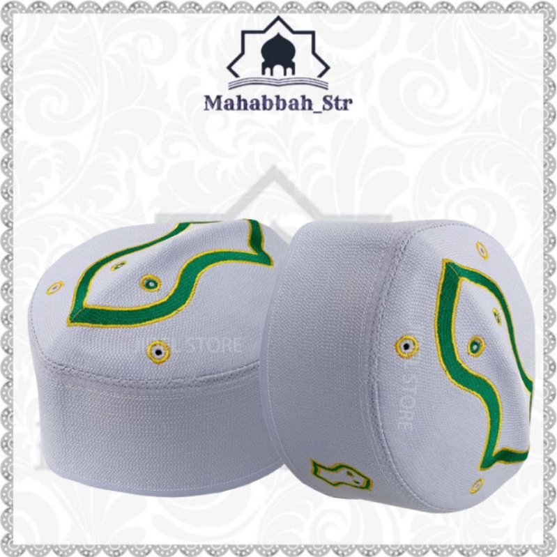 Peci Malaysia Terompah Super Kopiah Putih Songkok Putih COD