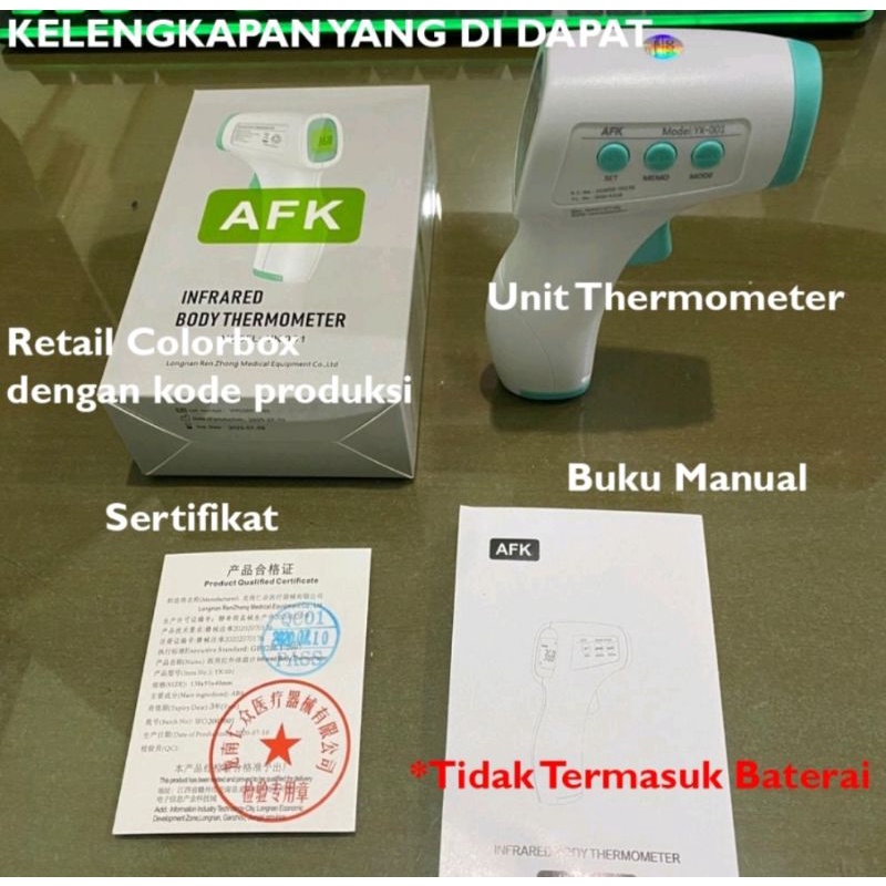 Termometer Non Contact Thermogun - Thermometer Infrared Non Contact Termogun Thermometer Gun