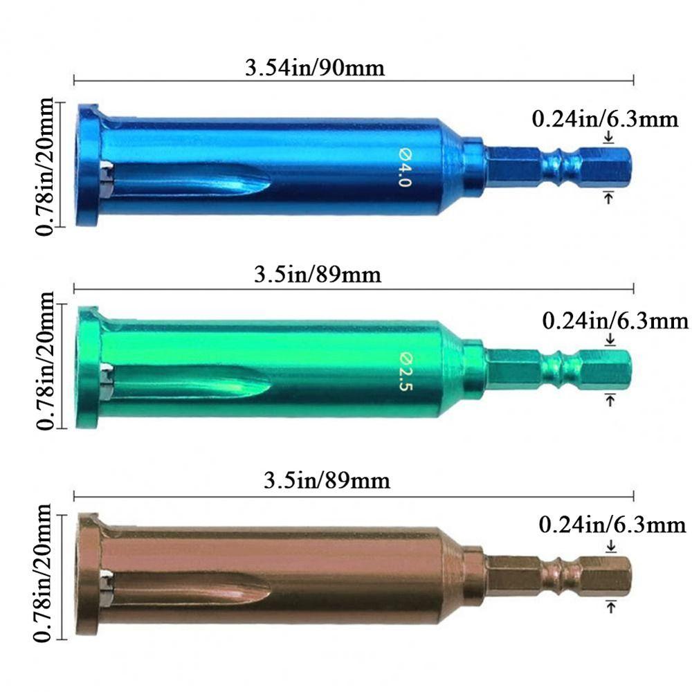 Lanfy Kawat Twister Listrik Didedikasikan Shank Hexagonal Tidak Mudah Patah Instalasi Sederhana Untuk Kabel Bor Listrik Stripper