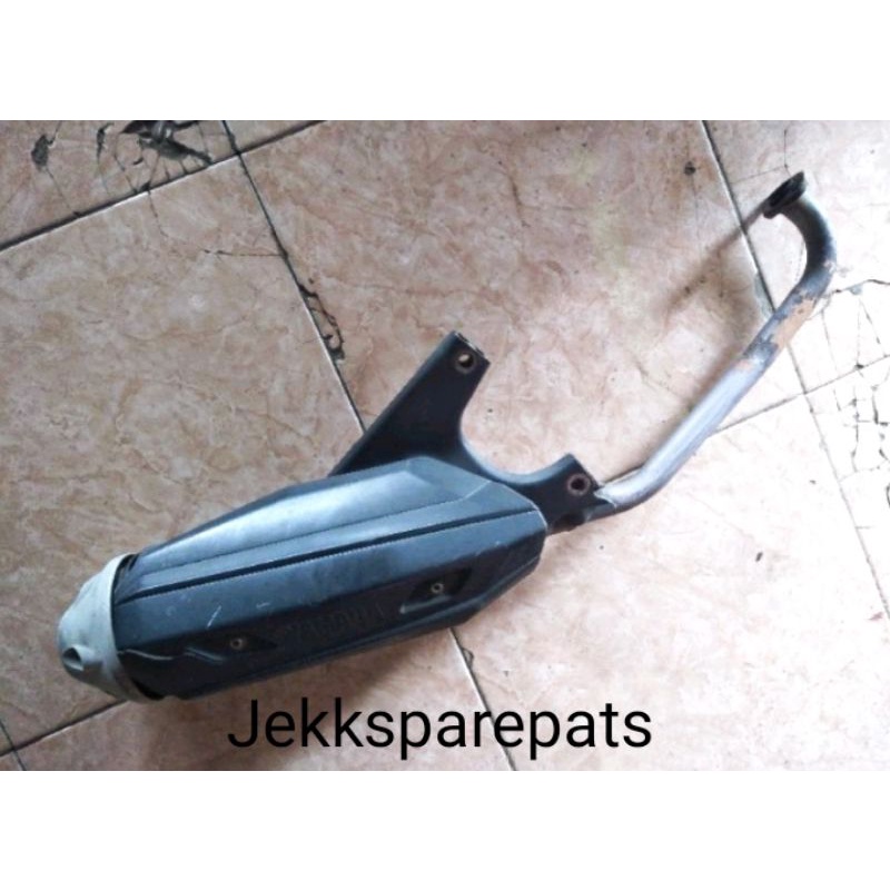 Kenalpot Setandar Xeon Rc / Xeon GT 125 Original Copotan
