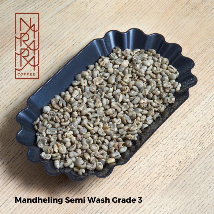 

Sale Green Bean 1kg GRADE 3 MANDHELING SEMI WASH-Biji Kopi Sumatra Arabika /KOPI RUBE/KOPI SLB/KOPI