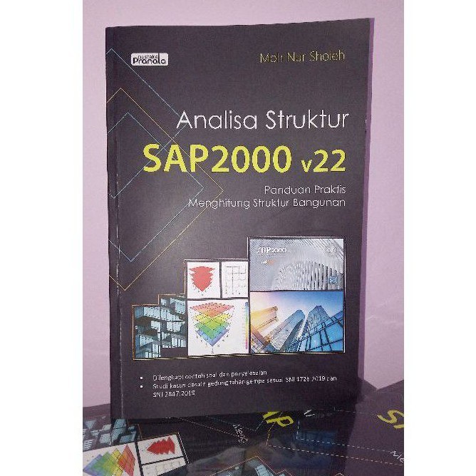 

] Buku Teknik Sipil Analisa Struktur SAP2000 v22