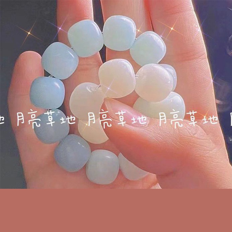 Gelang Manik-Manik Warna-Warni Permen Gaya Klasik Untuk Pria Dan Wanita