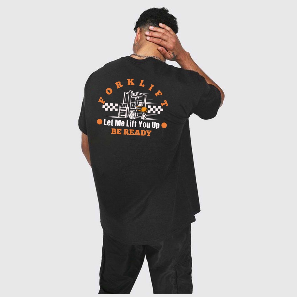 KAOS DISTRO FORKLIFT / FORKLIFT KAOS LENGAN PENDEK