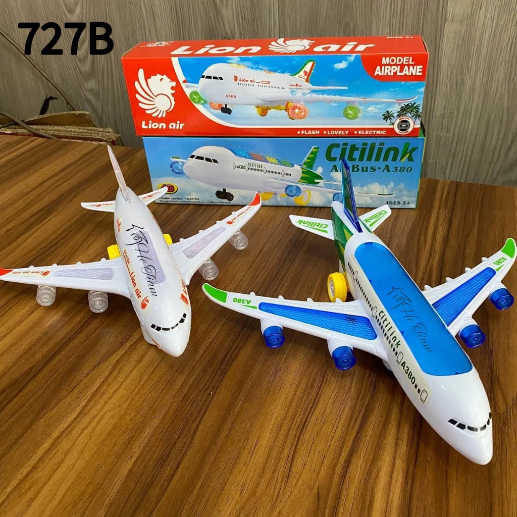 Mainan Anak Laki Laki Pesawat Terbang Citilink Airasia 727B / 163