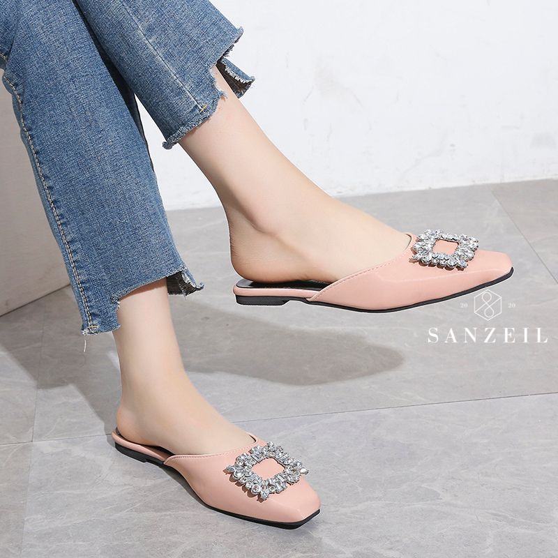 [COD] 2030 SANZEIL Candy Casual Sandal Crystal Kekinian