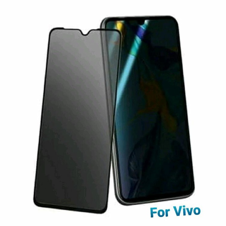 Tempered Glass KACA Privasi Anti SPY For Vivo Y16 Y22 Y35 Y20 Y21 Y21S Y20S Y20i Y53S Y33S Y15S Y15A Y01 Y12S Y51 Y12 Y15 Y17 Y91 Y91c Y93 Y95 Y1S V17 V15 Y30 Y50 V23 Full Layar Screen Protector