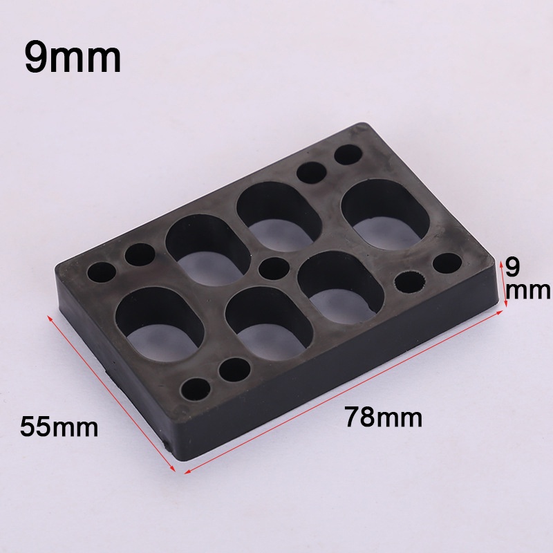 【3-6-9 mm 2pcs/set】Skateboard Riser Pads/Skateboard Shock Pad /Riser Pad Skateboard