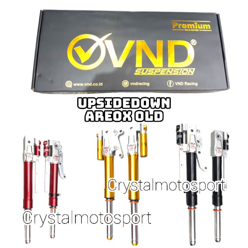 tabung shock depan vnd aerox 155 upsidedown aerox 155 shockdepan nvt