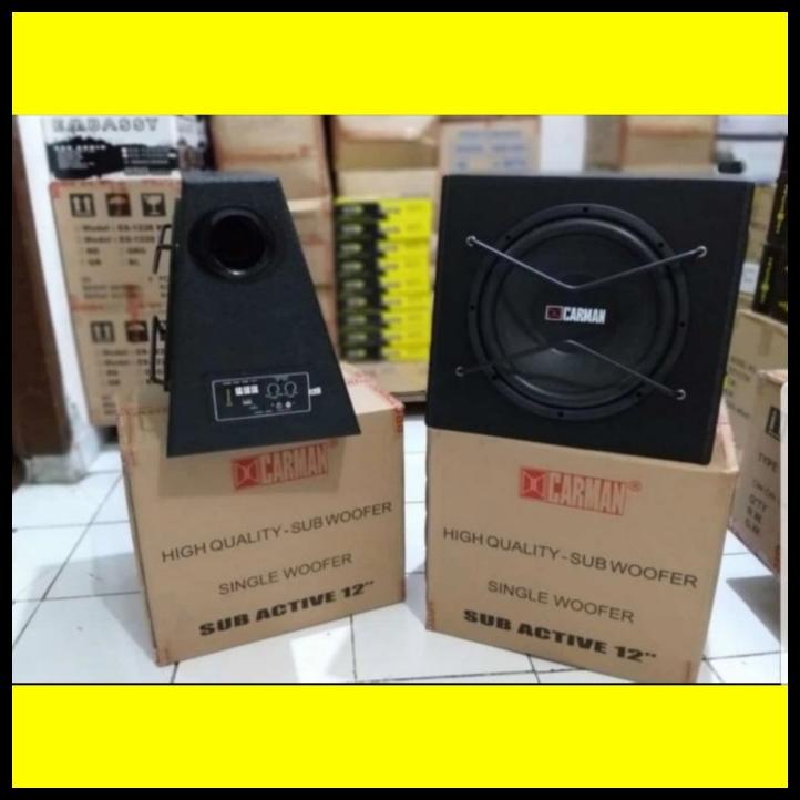 Bassbox Subwoofer 12 Inch Aktif Carman Cm 1211