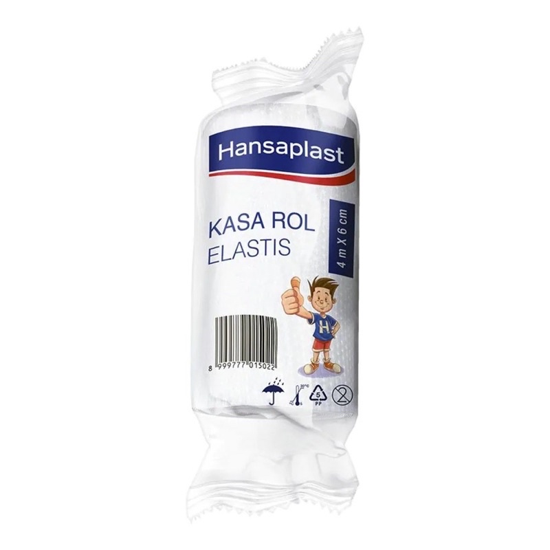 Hansaplast Kasa Roll Elastis 4m x 6cm 1 Roll