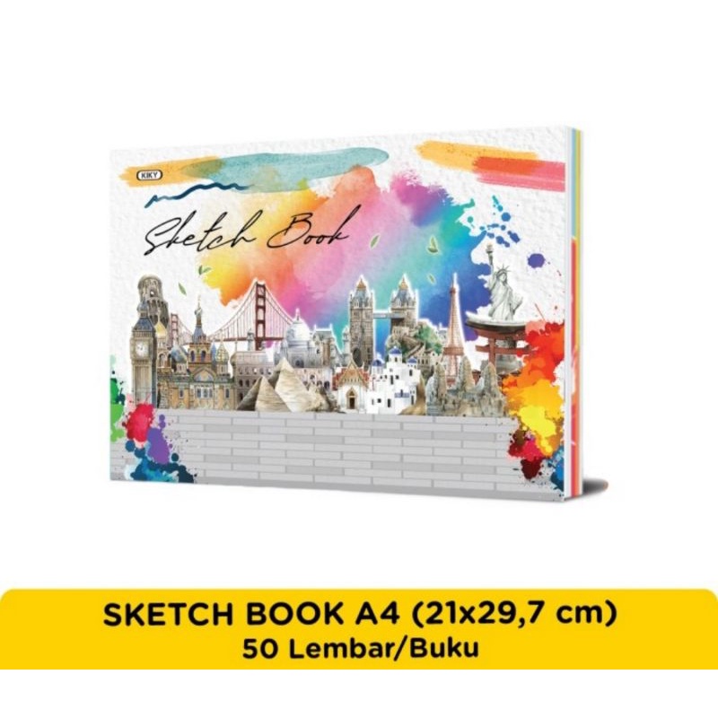 

Buku Sketsa Kiky Sketch Book A4 50 Lembar