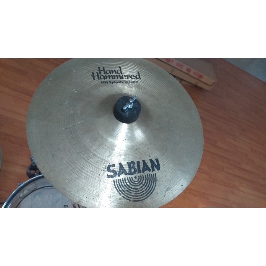 Cymbal Splash Sabian Hand Hammered 12" Second