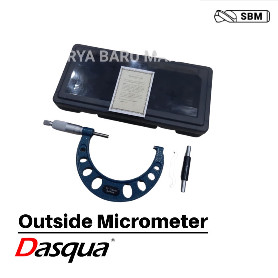 

OUTSIDE MICROMETER / MIKROMETER LUAR / EKSTERNAL DASQUA