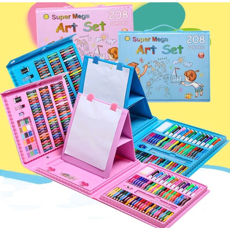 

Crayon Super Mega Art Set 208pcs/150pcs
