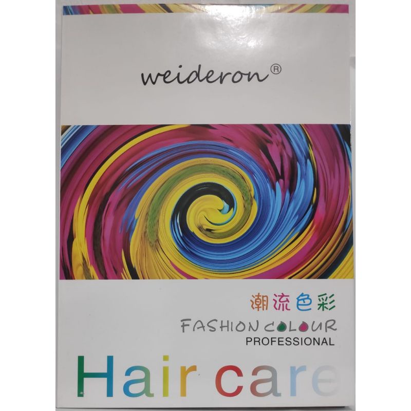 BUKU KATALOG WARNA RAMBUT / HAIR COLOR CHART BY WEIDERON cat rambut bisa COD