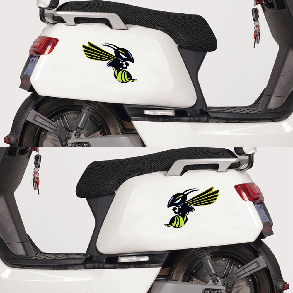 Click 125i 150i PCX WAVE 110 XRM CB CBR Sepeda Motor Stiker Reflektif Stiker Dekoratif Honda Bee Modifikasi Stiker Dekoratif Skuter Motor Sepeda Motor Decal