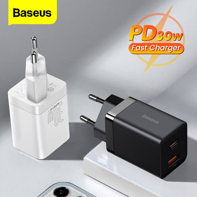 Baseus Super SI Pro Quick Charger 30W 1C+1U CCSUPP Garansi Resmi