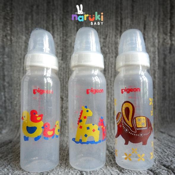 Paket Botol Susu Pigeon 240ml Peristaltic Nipple Paket Hemat 3 pcs