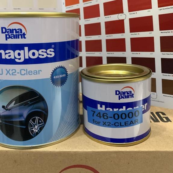 Clear coat / pernis / vernish / danagloss PU x2 clear
