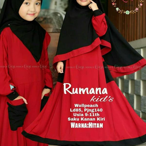 GAMIS SYAIR'I ANAK / DRESS MUSLIM ANAK PEREMPUAN
