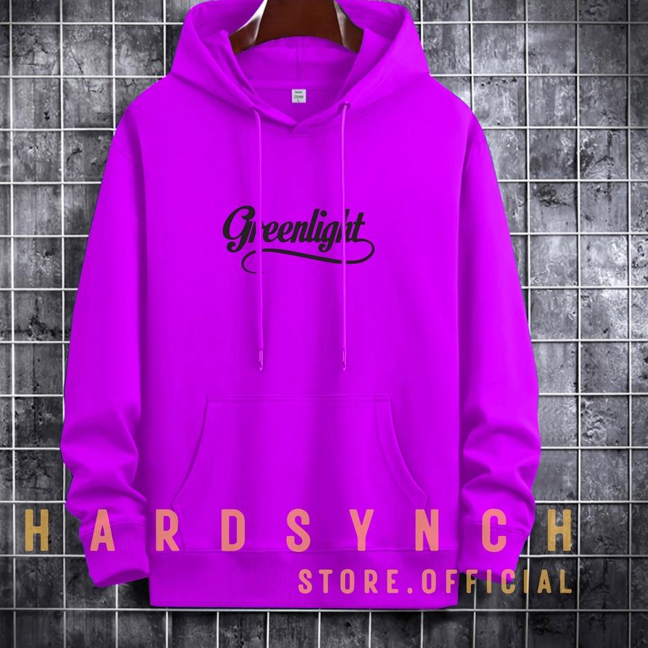 ➢❈ Sweater Hoodie Greenlight Unisex ( Pria & Wanita ) Premium Quality S-XXL Cotton Fleece / Hoodie K