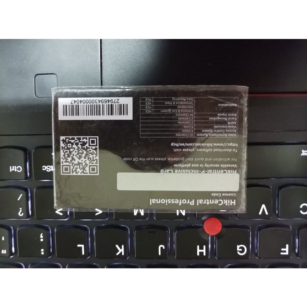 Lisensi Hik-vision Central Profesional