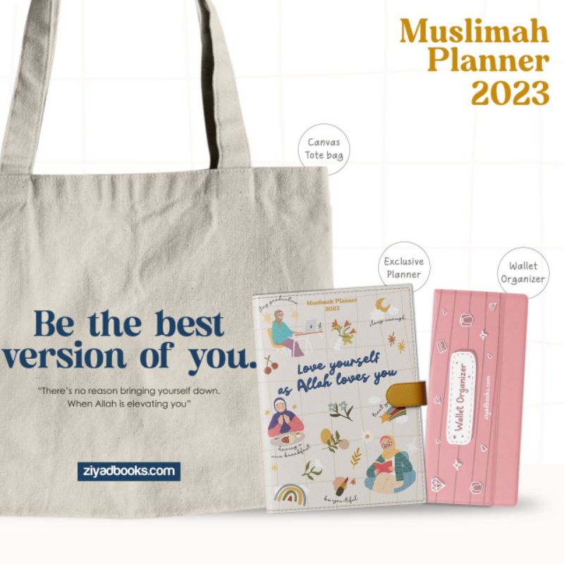 READY Muslimah Planner 2023 buku agenda budget planner agenda tahunan