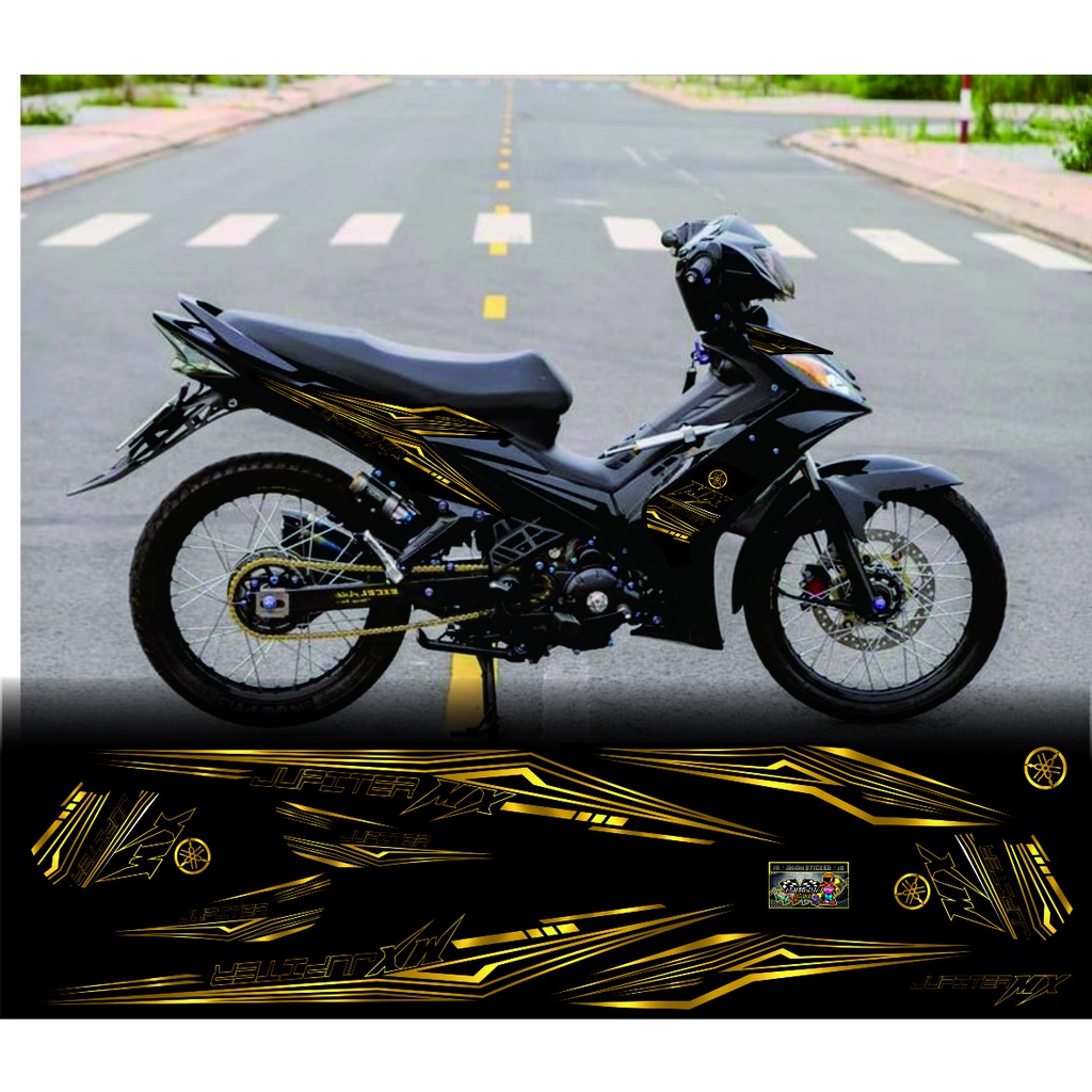 Striping Jupiter Mx Old / Striping Mx Lama / Sticker Jupiter Mx / Stripping Stiker Mx Lama / Stiker 